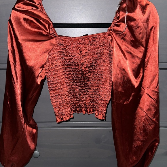 J for justify off the shoulder long sleeve top - Picture 2 of 3